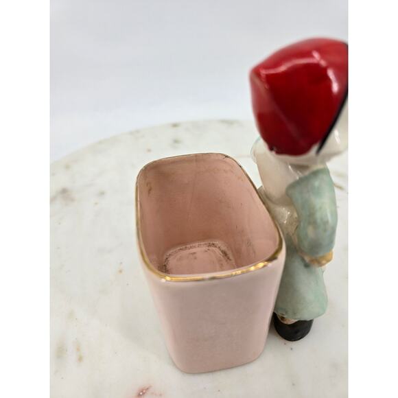 Vintage Dutch Girl Figurine Planter – Made in Japan - Picture 8 of 8